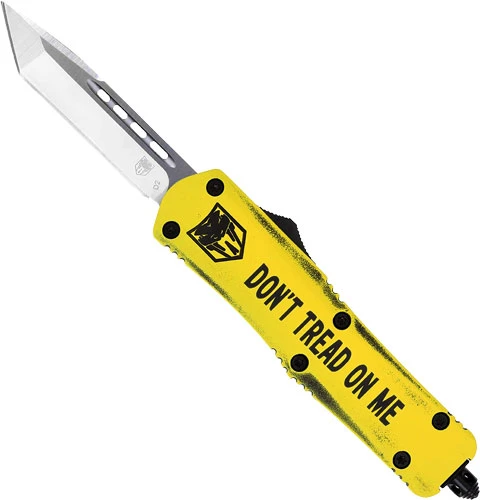 Cobratec Medium FS3 3" Tanto OTF Knife - Don't Tread On Me