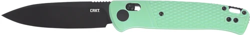 CRKT Counterpart 3.38" Plain Edge Crossbar Lock Knife - Aqua