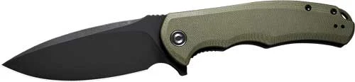 CIVIVI Praxis 3.75" Knife - OD Green G10 / Black Stonewash