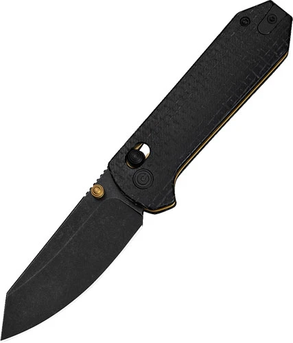 CIVIVI Yonder 2.88" Knife - Black Burlap / Black Stonewash