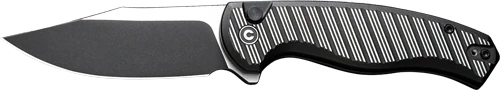 CIVIVI Stormhowl 3.3" Knife - Black Aluminum / Black Stonewash