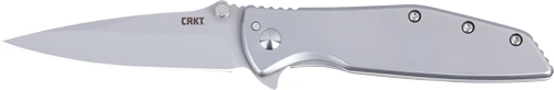 CRKT Slag 3.93" Plain Edge Assisted Opening Knife - Bead Blast