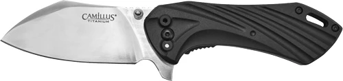 Camillus Chunk Folding Cleaver, 7.25" Overall - Stainless/Black