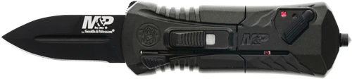 Smith & Wesson M&P 1.9" AUS-8 Spear Point OTF Knife with Safety - Black