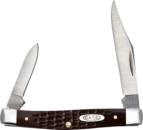 Case Small Pen Pocket Knife - Jigged Brown Synthetic