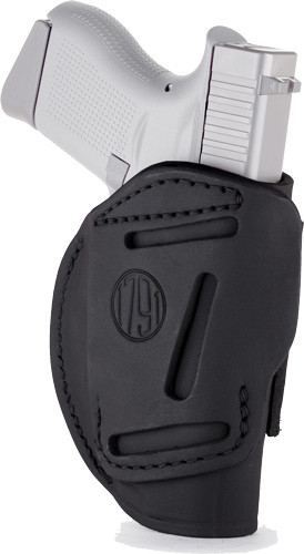 1791 Gunleather 4-Way IWB/OWB Holster, Size 1, 1911 Frame 3-4", Right Hand, Black