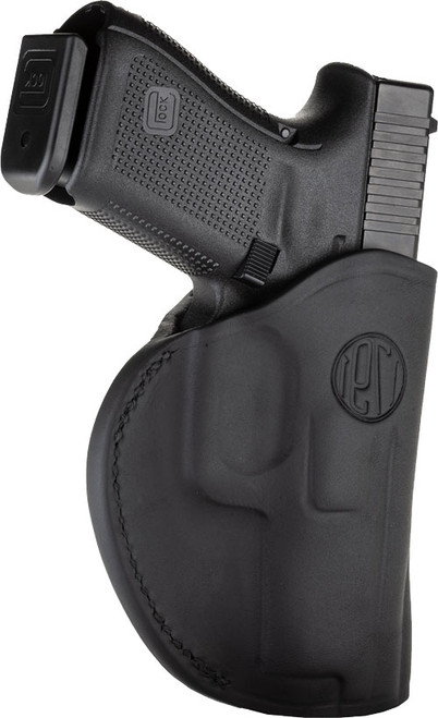 1791 Gunleather 4-Way IWB/OWB Holster, Size 5, Glock 17 & Similar, Left Hand, Black