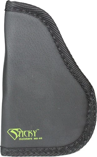 Sticky Holsters Double Stack Pocket & IWB Holster, Sub-Compact up to 3.8" Barrel with Laser, Ambidextrous, Black