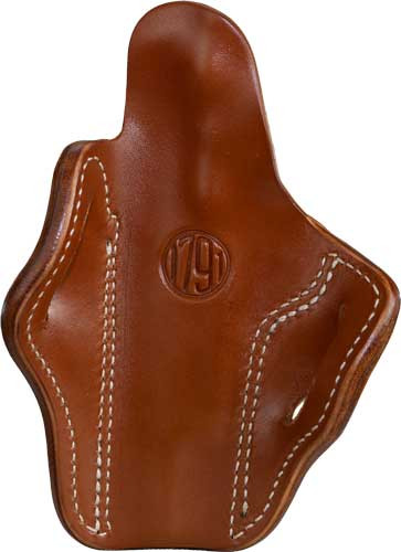 1791 Gunleather BH1 OWB Belt Holster, 1911 4-5", Optic Ready, Right Hand, Classic Brown