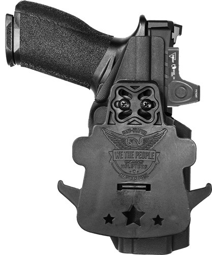 We The People Kydex OWB Holster, Springfield Echelon 4.5F, Optic Ready, Right Hand, Black