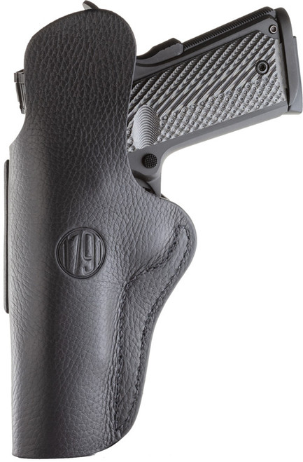 1791 Gunleather Smooth Concealment IWB Holster, Size 6, 1911 3-4", Black