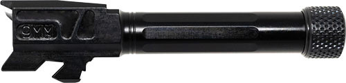 Faxon Match Series Threaded Barrel for Glock 43/43X, 9mm, Black