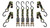 1" X 8' STANDARD DUTY RATCHET STRAPS / CAMO / 4 PACK