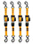 1”X10’ RETRACTABLE RATCHET STRAPS