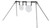 Birchwood Casey AR500 3/8" Gong Hanger Kit - 8" And 10"