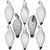 Higdon APEX Full-Size Full-Body Snow Decoys - 8 Pack