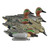Higdon Standard Green Wing Teal Decoys - 6 Pack