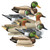 Higdon Late Season Standard Size Puddle Pack Decoys - 6 Pack