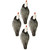 Higdon Full-Size Goose Floater Decoys - Blue - Foam Filled - 4 Pack