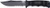 SOG SEAL Pup 4.75" Serrated Knife with Kydex Sheath - Black
