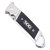 SOG Fielder 3.3" 7Cr17MoV Clip Point Liner Lock Folding Knife - Mirror Polish/G10