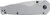 SOG Flash FL 3.44" Clip Point Knife with Stainless Handle - Stonewash
