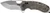 SOG Kiku XR 3" Plain Edge Knife - Satin/Gray