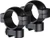 TruGlo Rimfire/Airgun Scope Rings, 1", Medium, 3/8" Dovetail, Matte