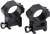 Traditions Tactical 4-Screw Scope Rings, 1", Extra High, Matte Black