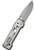WE Knife Tyro 2.91" Titanium Superlock Knife - Gray Stonewash