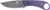 Cobratec 3.75" D2 Full Tang Skinner Knife with Kydex Sheath - Purple G10