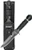 Ruko 6" Fixed Blade Survival Knife with Ball Compass - ABS Handle