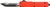 Templar Knife Slim 3.1" Tanto OTF Knife - Blaze Orange, Black Blade