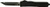 Templar Knife Slim 3.1" Tanto OTF Knife - Black Rubber, Black Blade