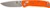 Cobratec EDC Scout 3.12" Stainless Bar Lock Folding Knife - Orange