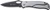 CRKT Pazoda 2.625" Fine Edge Folding Knife - Black Blade / Stainless Handle
