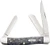 Case Pocket Worn Medium Stockman Pocket Knife - Gray Bone Crandall Jig