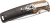 Browning Buckmark 3" Folding Hunter Knife with Leather Sheath - Wood