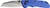 Hogue Deka 3.25" Able Lock Modified Wharncliffe Folding Knife - Blue Polymer