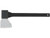 Smith & Wesson Bullseye Pro Throwing Axe 4" Blade 17" Overall - Black/Stainless