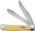 Case Trapper Pocket Knife - Yellow Synthetic Smooth