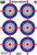 SPLATTER SHOT TARGET 12"X18"