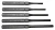 GRACE USA PUNCH SET