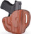 1791 Gunleather Open Top OWB Belt Holster, Small/Micro Frame Pistols, Right Hand, Classic Brown