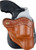 1791 Gunleather PDHR1 Revolver Paddle Holster, J-Frame Revolver & Similar, Right Hand, Classic Brown