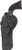 1791 Gunleather Single Action Revolver OWB Holster, Ruger Wrangler 5.5", Ambidextrous, Black