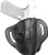 Tagua TX Lock BH3 Leather Belt Holster, Taurus PT111/G2, Optic Ready, Black