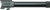 Faxon Duty Series Threaded Barrel for Glock 17 Gen 5, 9mm, Black