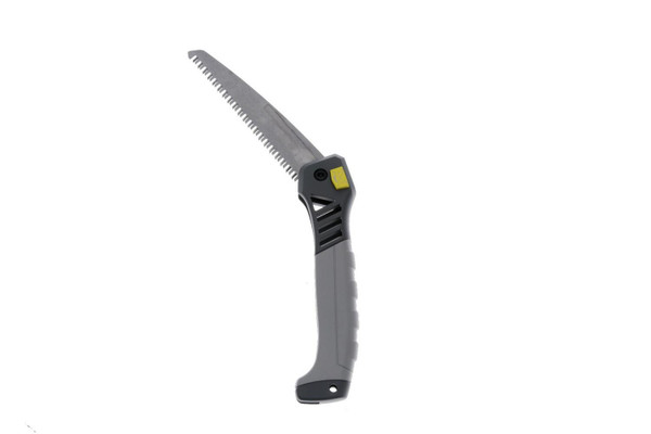 WOOD SAW / 7" HIGH CARBON STEEL SK5 BLADE W/ 3 OPENING POSITIONS / FOLDS TO 8.25"