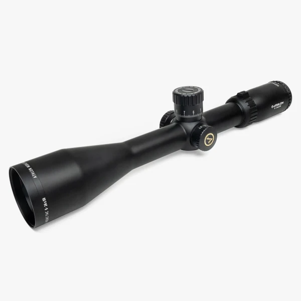 Midas TAC 6-24x50 Direct Dial Elevation and Capped Windage Turrets, Side Focus, 30mm, FFP, APRS3- MIL